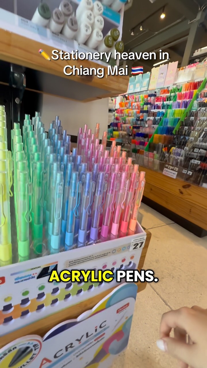 Chiang Mai Stationery Store Delights With Unique Finds