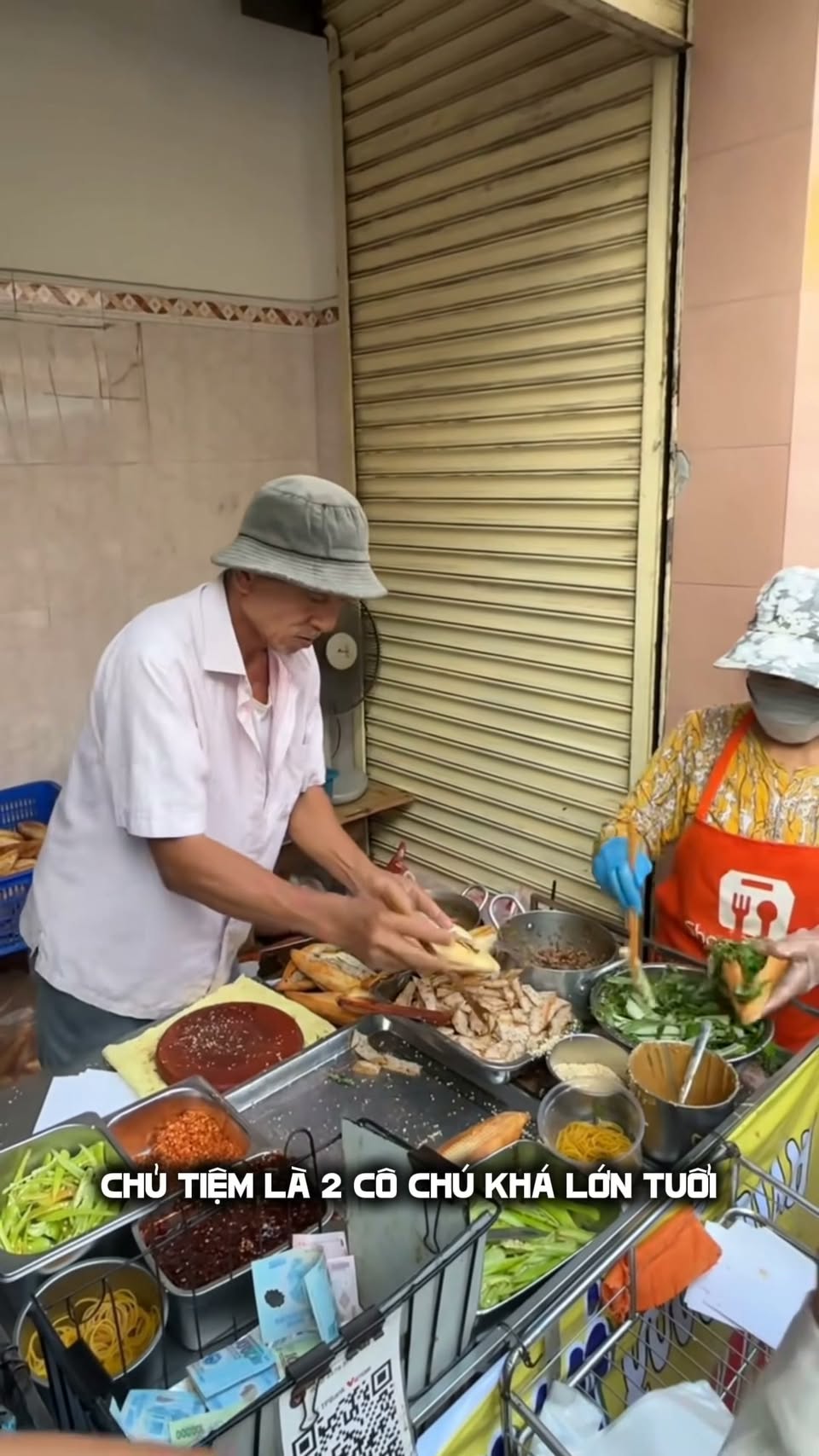Old School Banh Mi Stall In Da Nang