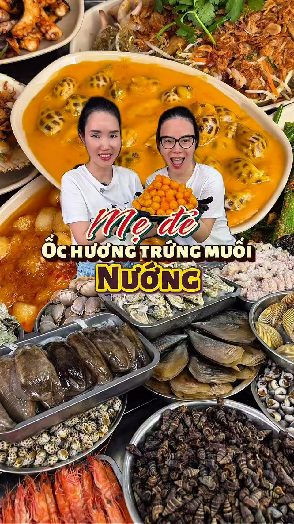 Hanoi's Popular Seafood Spot For Salted Egg Yolk Snails
