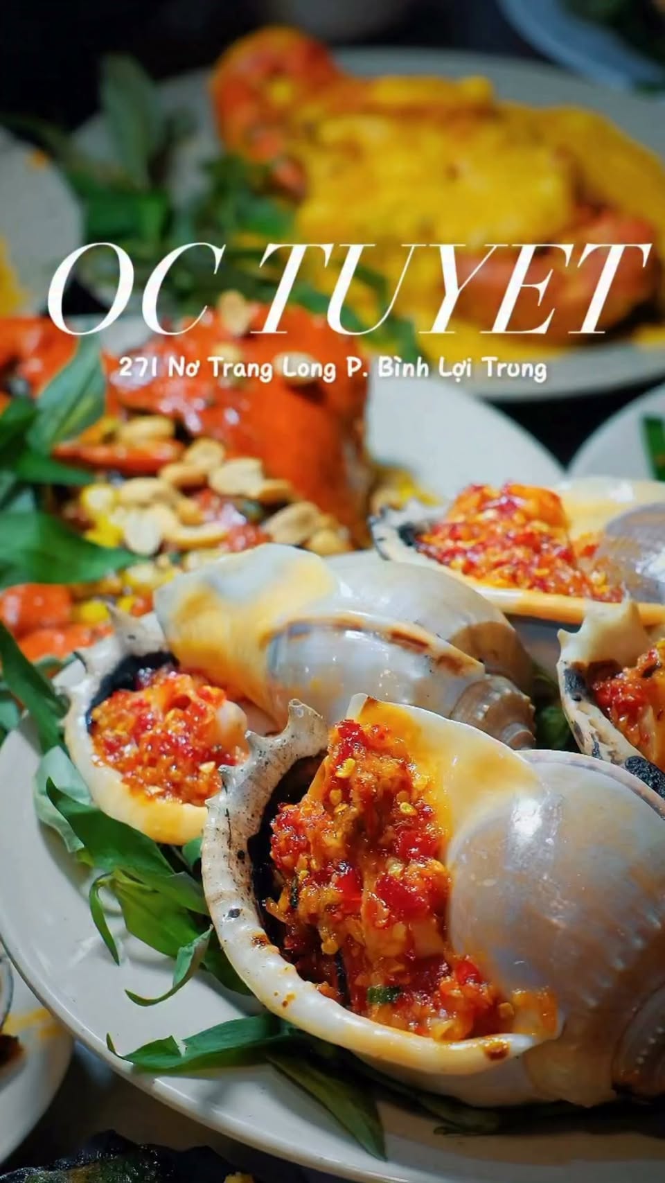 Ho Chi Minh City Seafood Restaurant Serves Fresh Snails