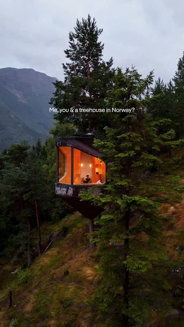 Unique Treehouse Stays Overlooking Hardanger Fjord