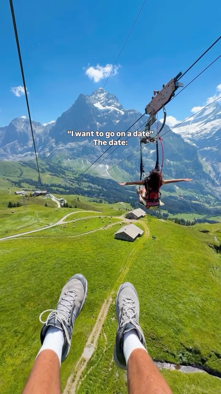 Grindelwald's First Flyer Zipline Adventure