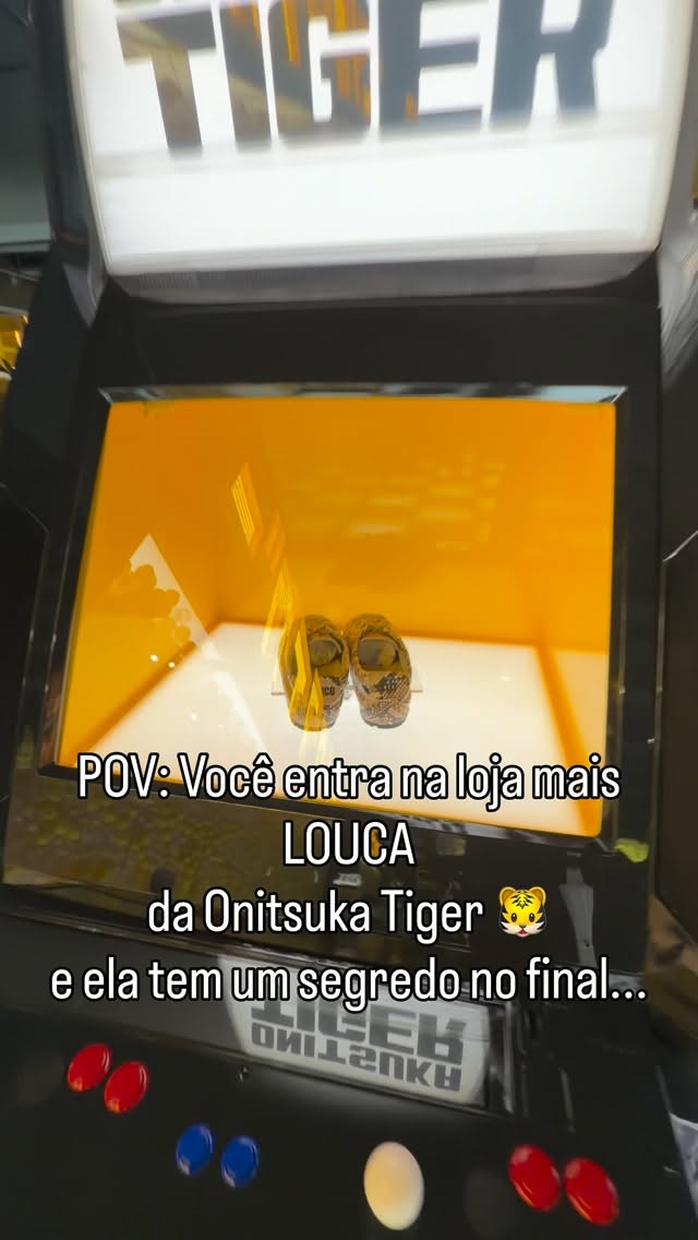 Onitsuka Tiger Flagship Store's Arcade Game