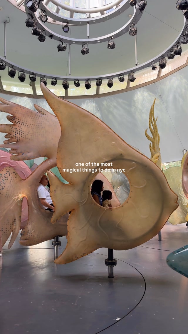 Magical Fish-Shaped Carousel Ride In NYC