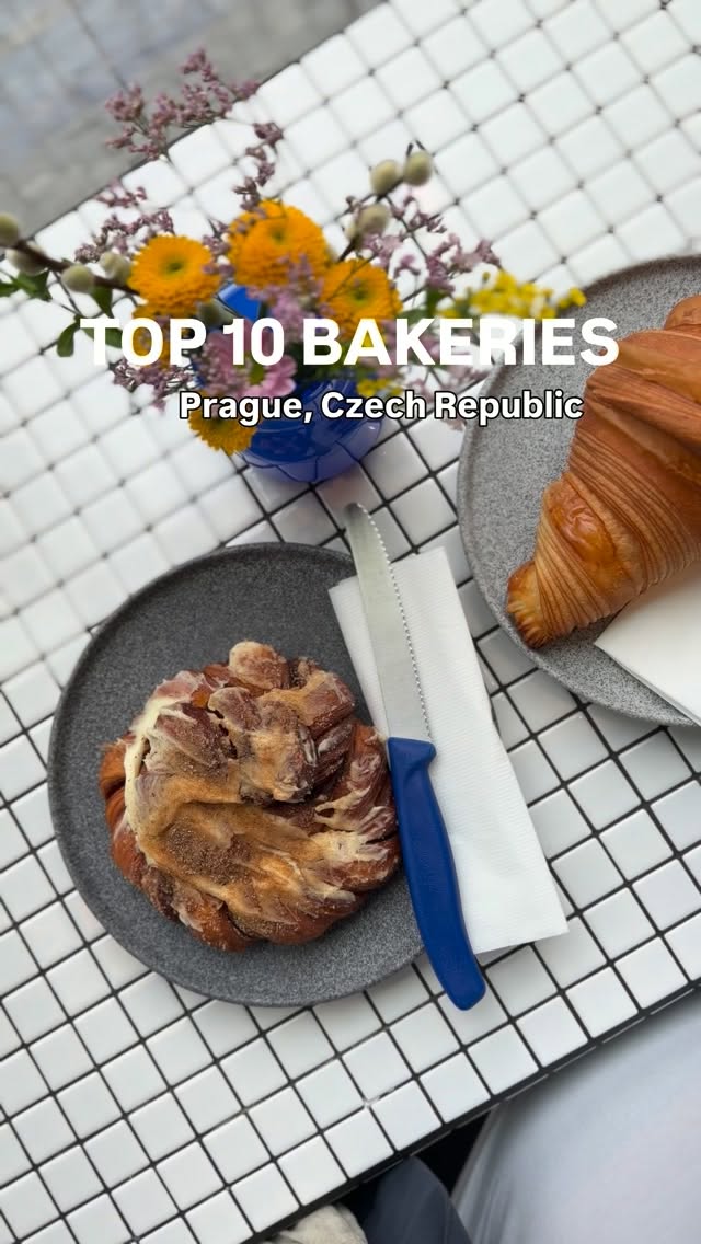 Prague's Top Bakeries For Delicious Baked Goods