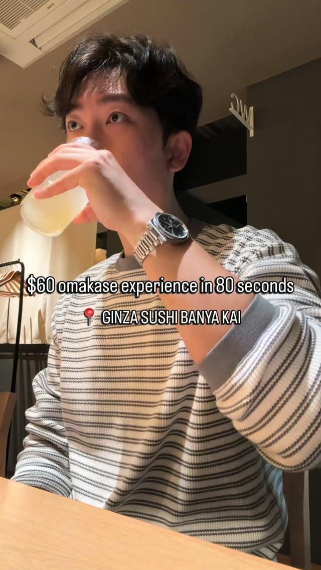 $60 Omakase Sushi Experience in Japan