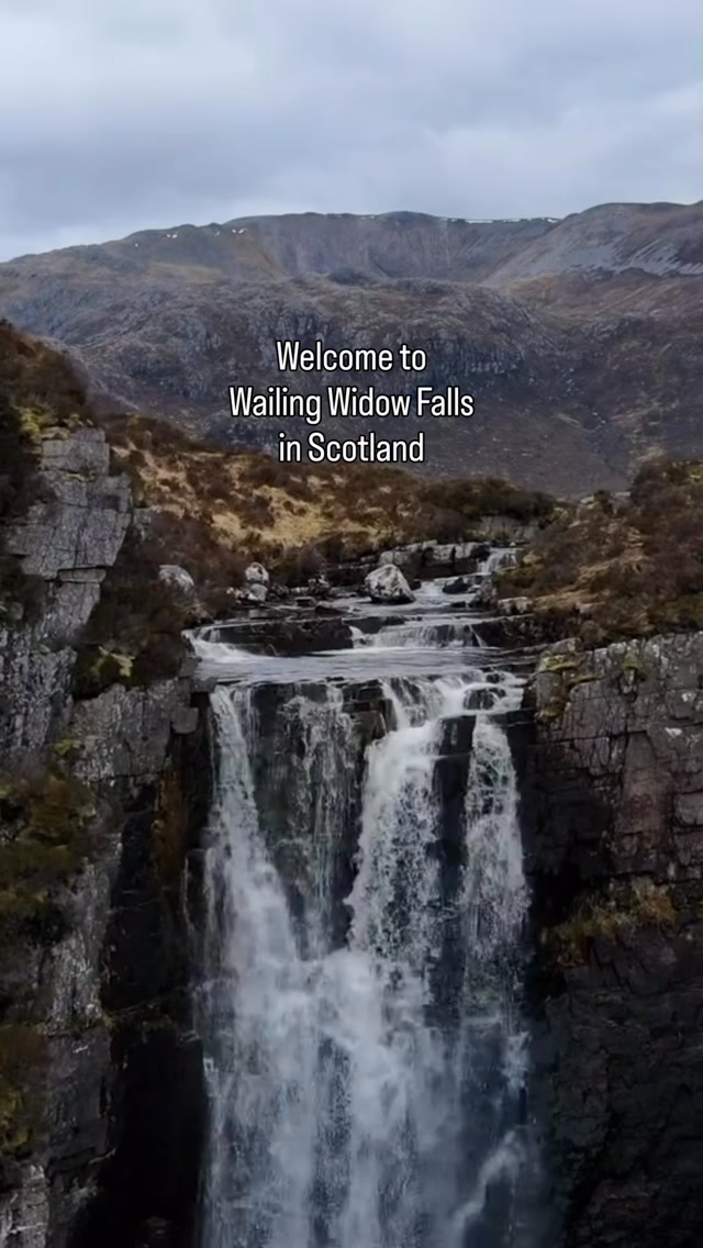 Scottish Waterfalls and Lochs Along the North Coast