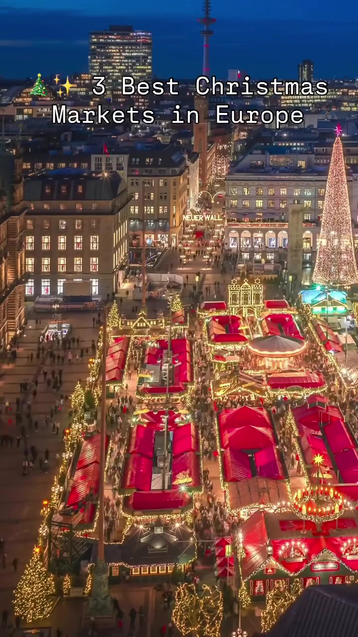 European Christmas Markets Decked for the Holidays