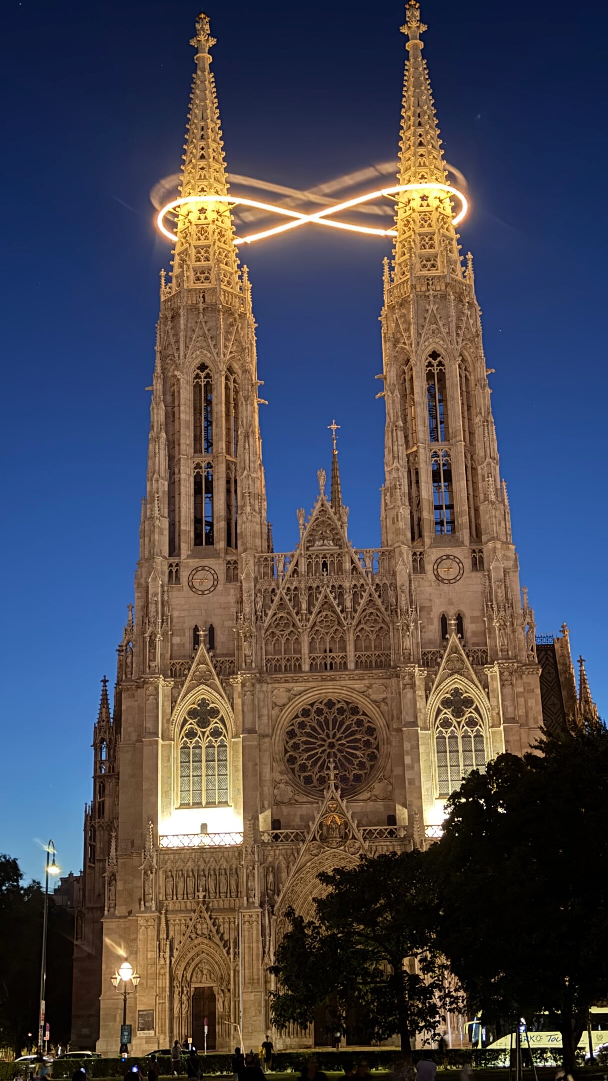 Votive Church Infinity of Light Installation