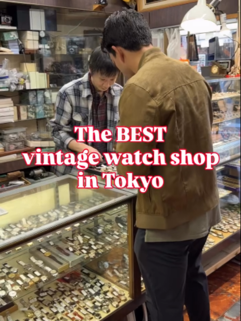 Tokyo Vintage Watch Shopping: A Personal Experience