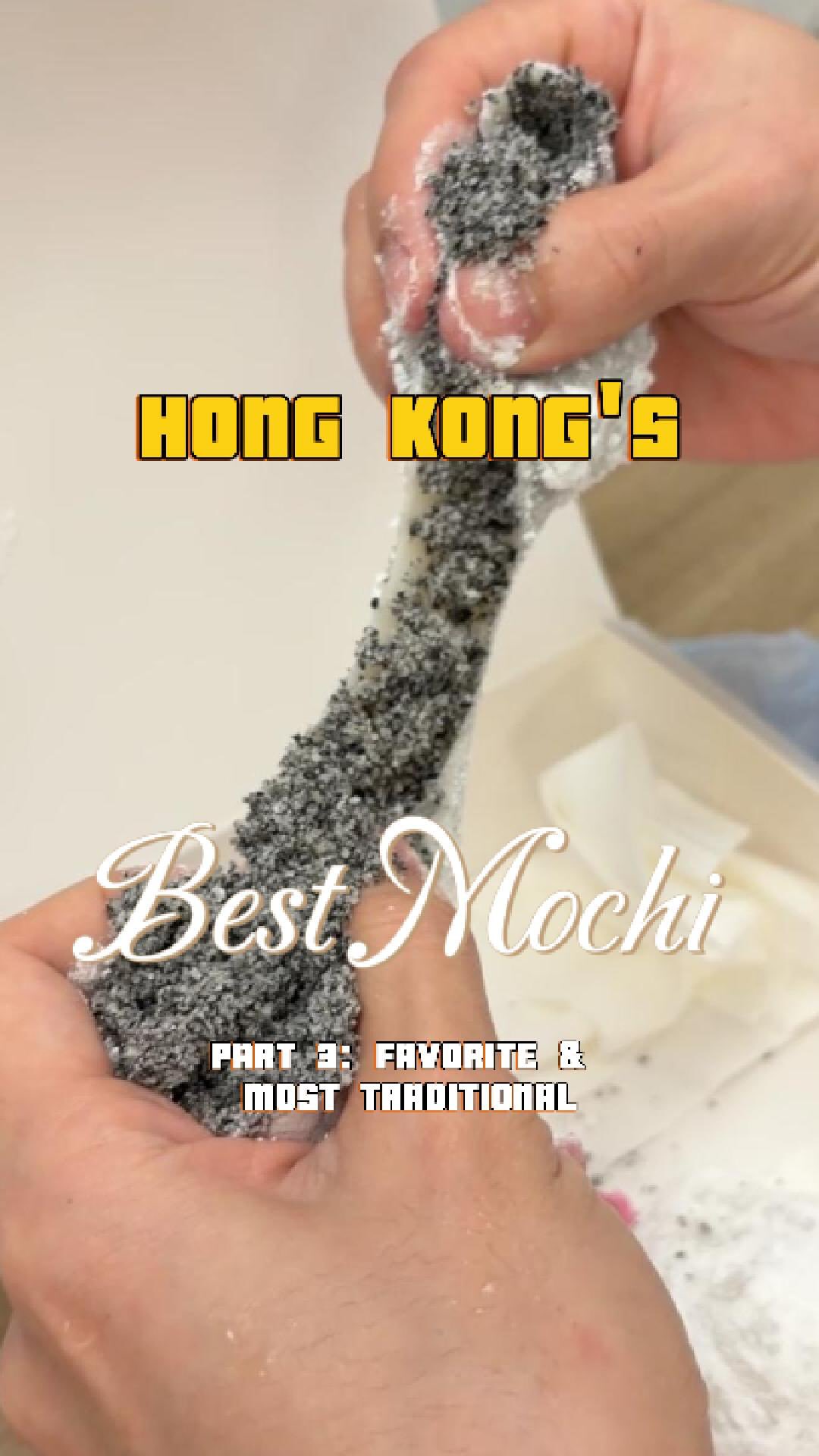 Min Fong Hong's Popular Mochi in Hong Kong