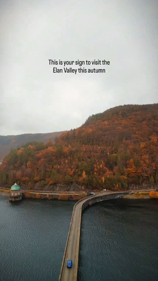 Elan Valley: Autumn Dams, Reservoirs, and Dark Skies