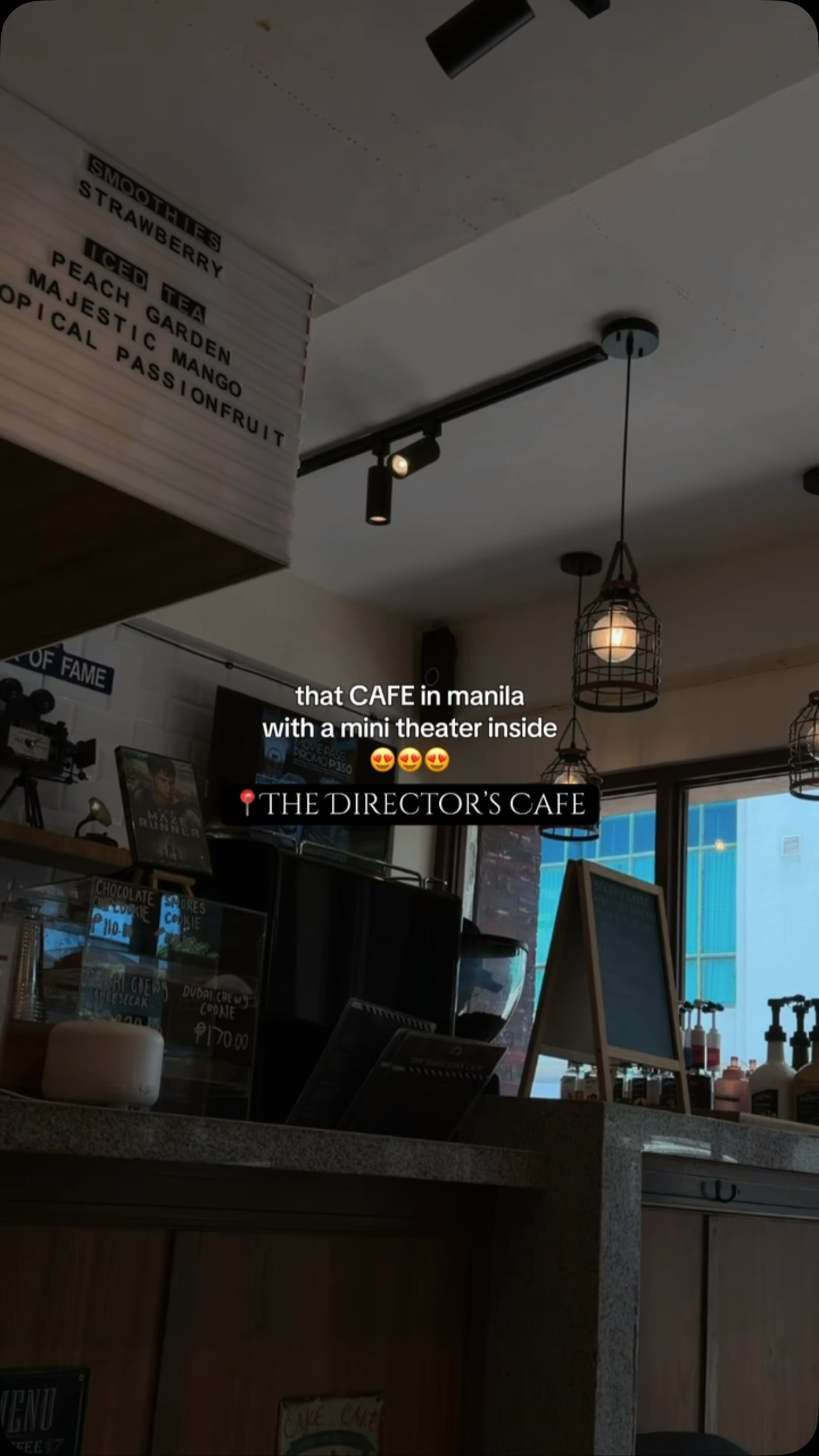 Manila Cafe Features Its Own Mini Theater