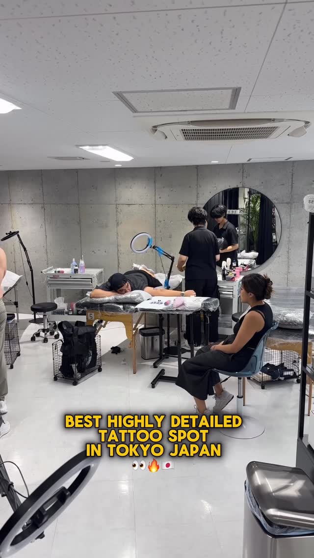 Tokyo Tattoo Studio Offers Minimalist Ink