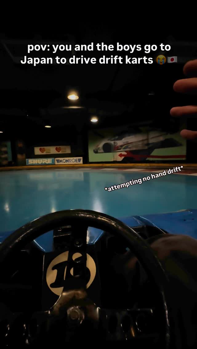 Drift Karting Fun At A Japanese Leisure Sports Plaza