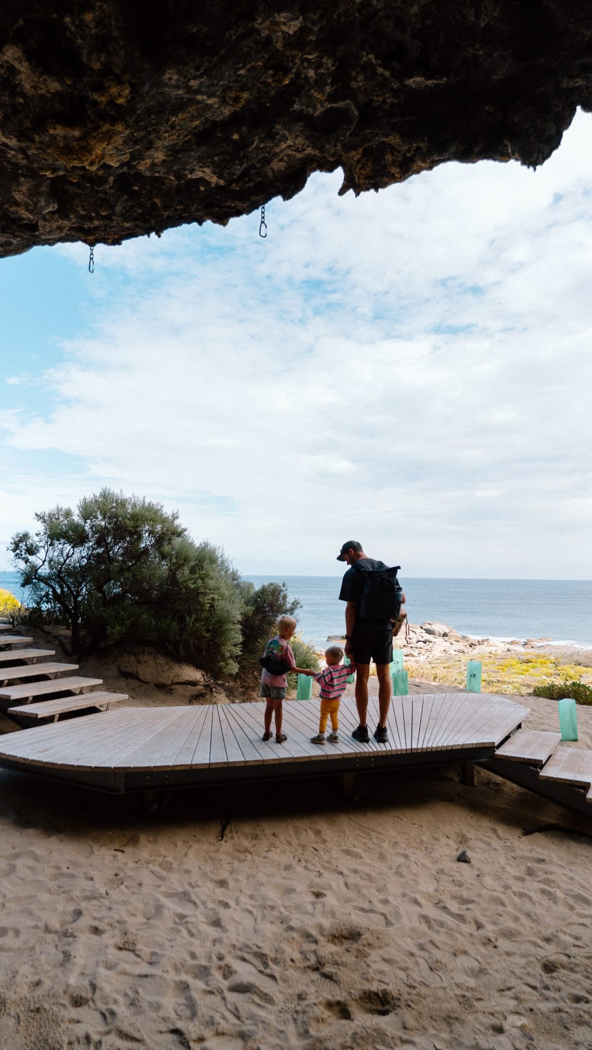 Coastal Walks Among Caves And Beaches