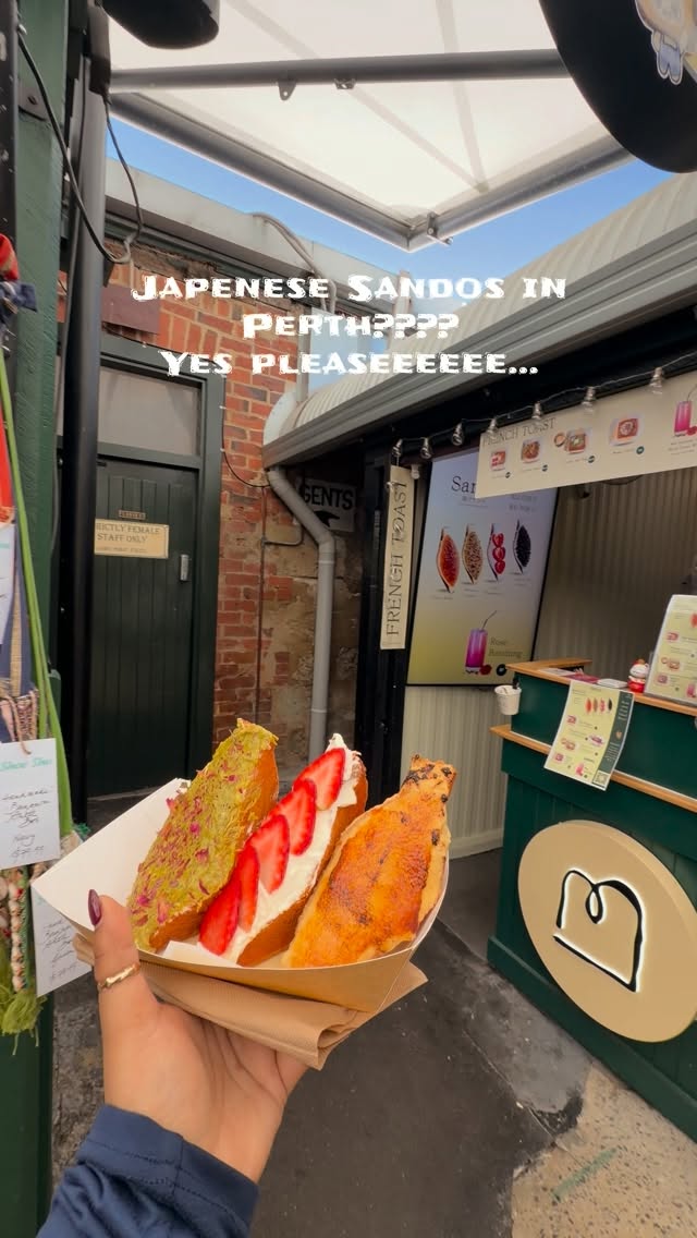 Fremantle Markets' Hidden Japanese Sando Gem