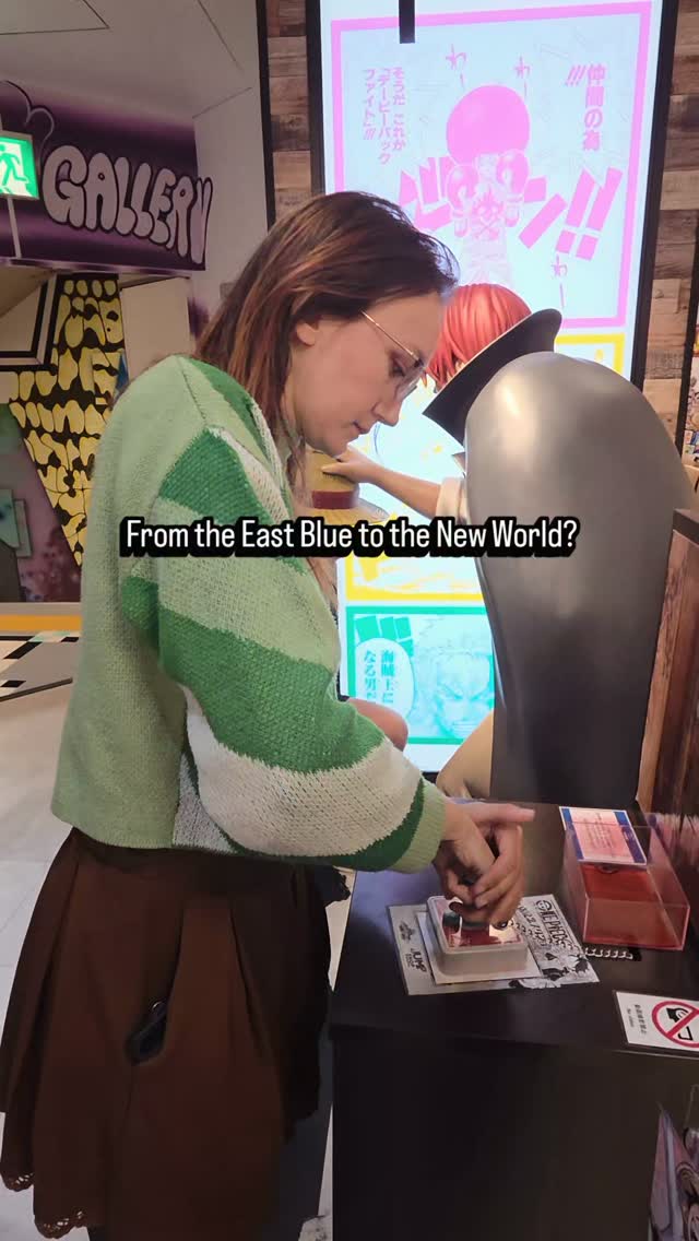 Japanese Shops Offer One Piece Themed Stamps