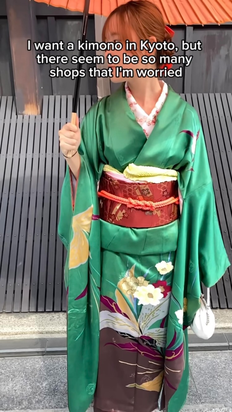 Kyoto Secondhand Kimono Shop and Temples