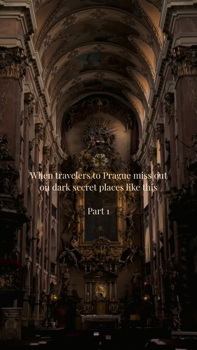 Prague's Hidden Gems And Dark Secret Locations