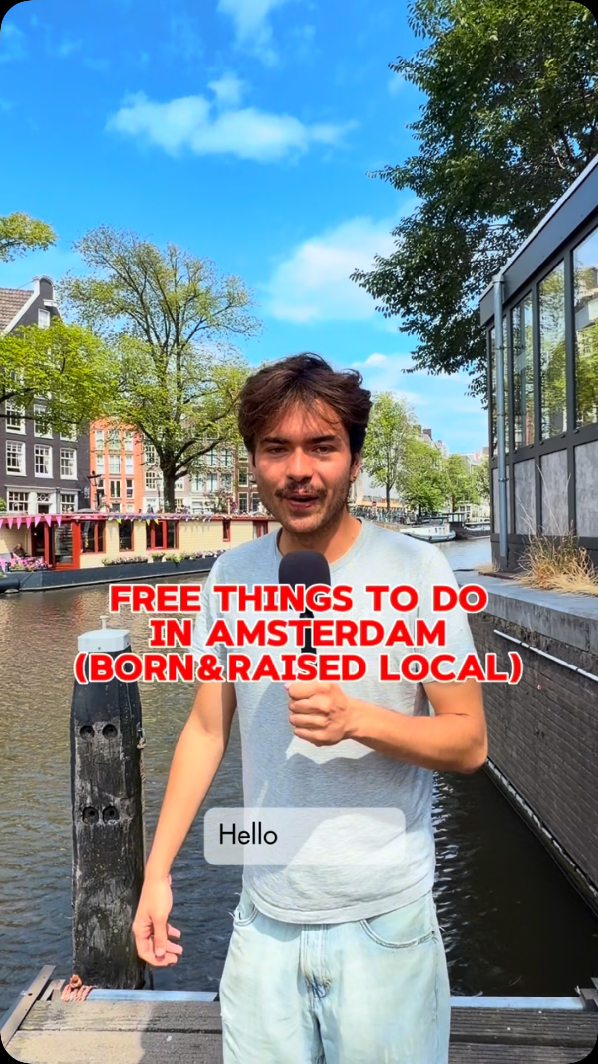 Free Amsterdam Activities: Gardens, Ferries, and Views