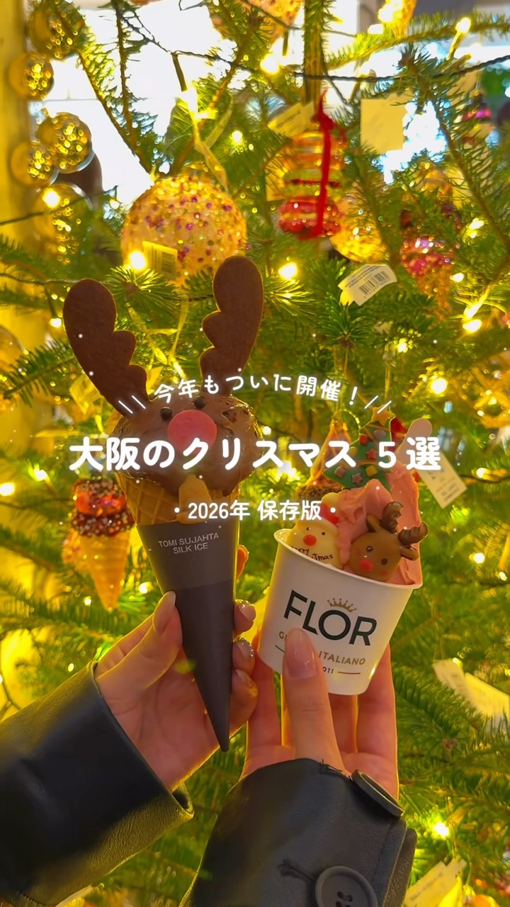 Osaka's Top 5 Winter Christmas Illuminations