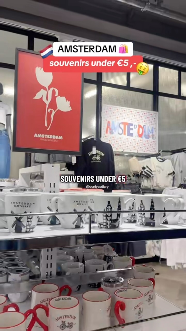 Budget Souvenirs Found at Amsterdam's Primark