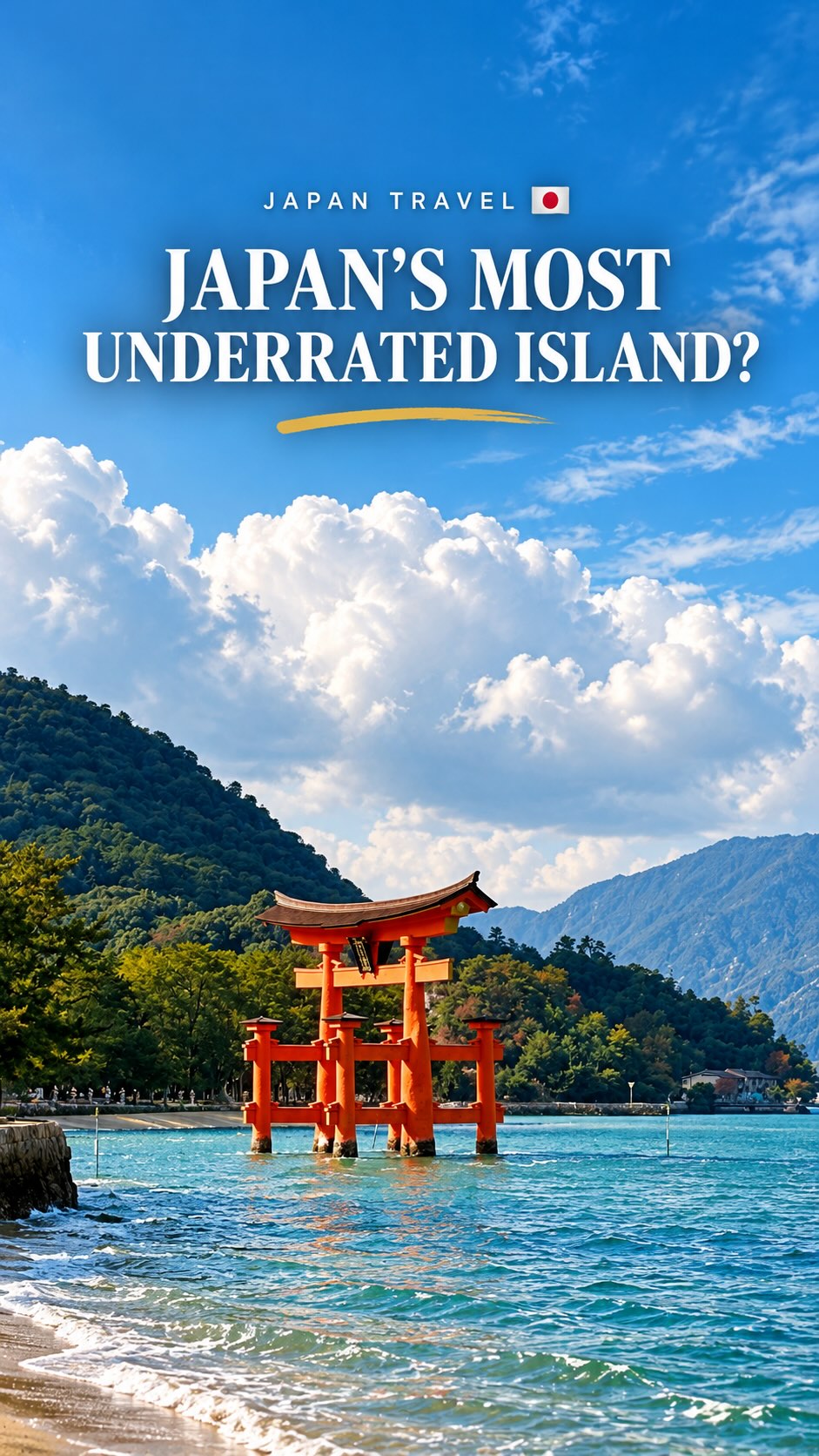 Itsukushima Shrine Floating Gate and Island