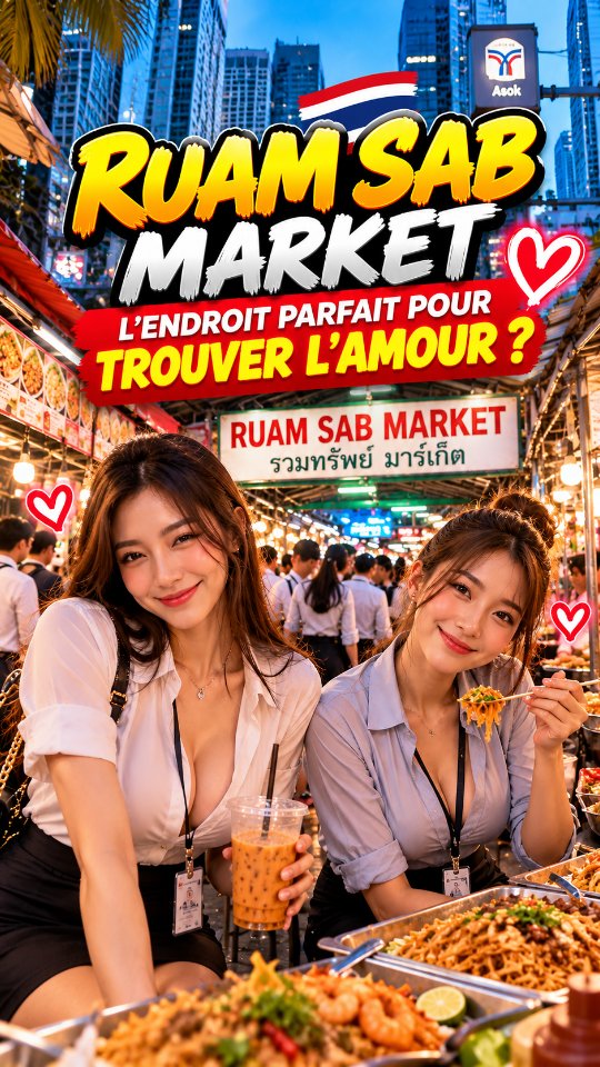 Ruam Sab Market: A Weekday Bangkok Foodie Gem
