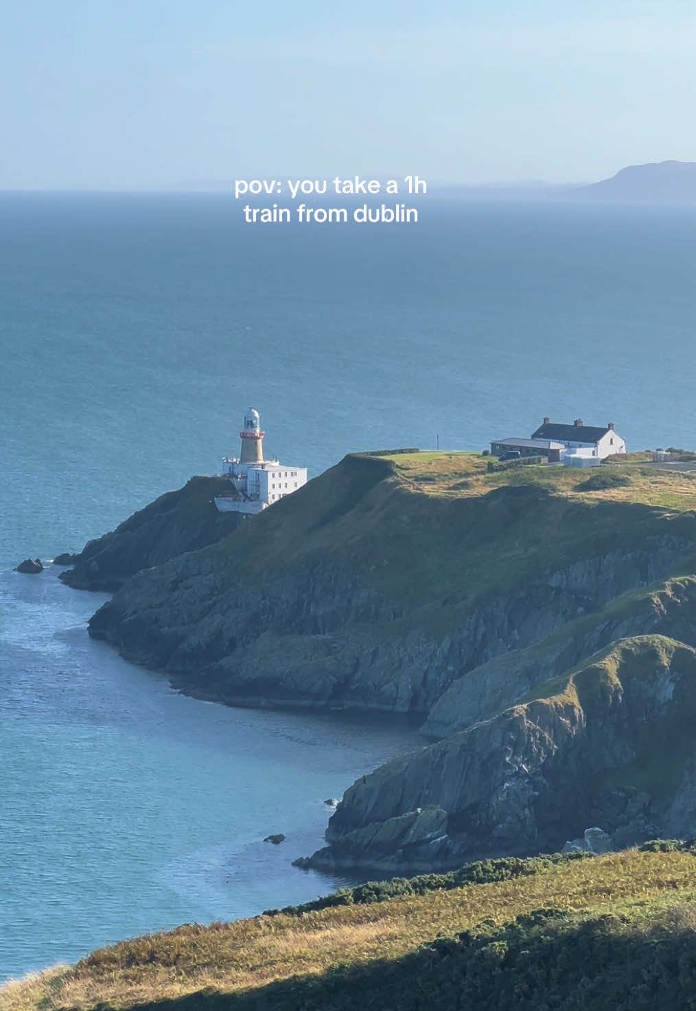 Coastal Views and Lighthouse at Howth