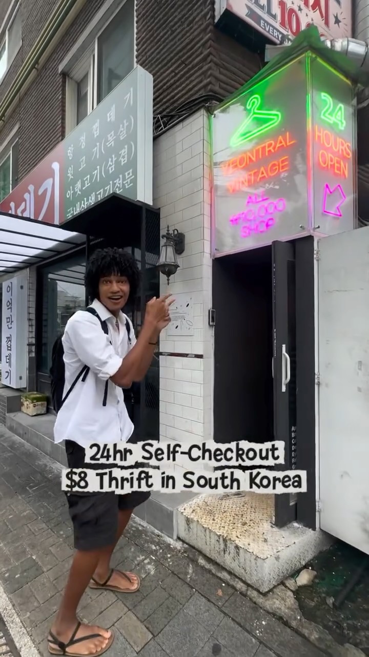 Korean Thrift Store Sells Designer Finds