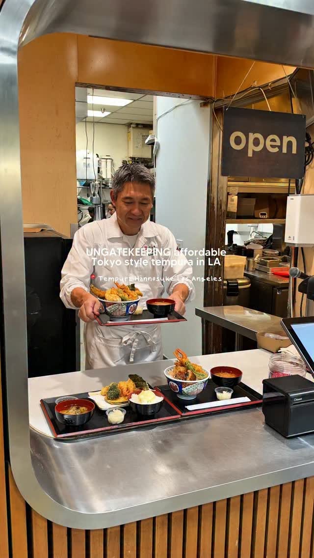 Tokyo-Style Tempura Bowls In Los Angeles