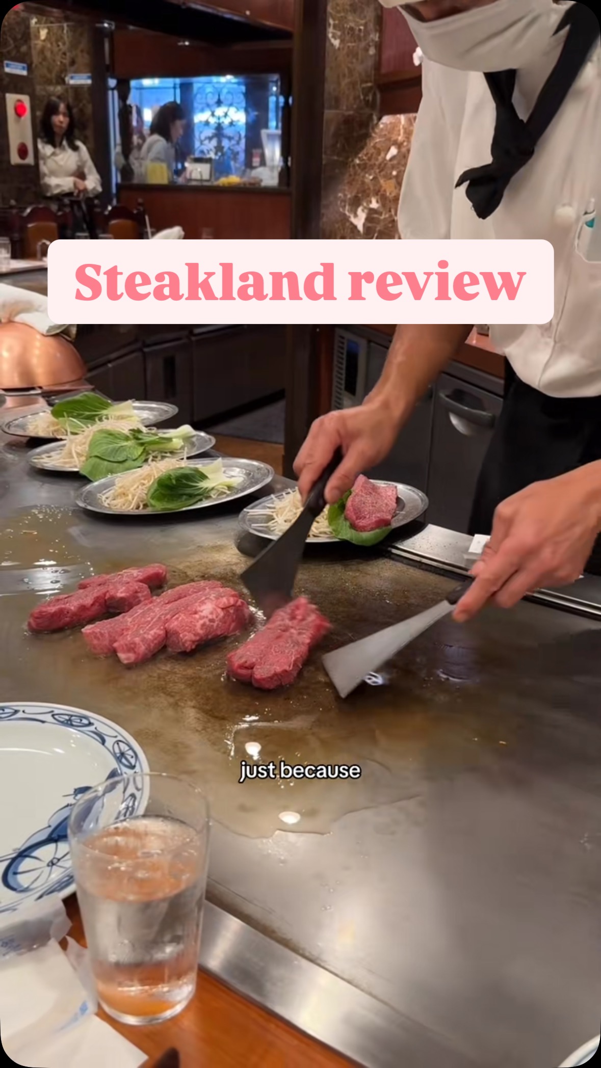 Kobe Beef Teppanyaki Experience