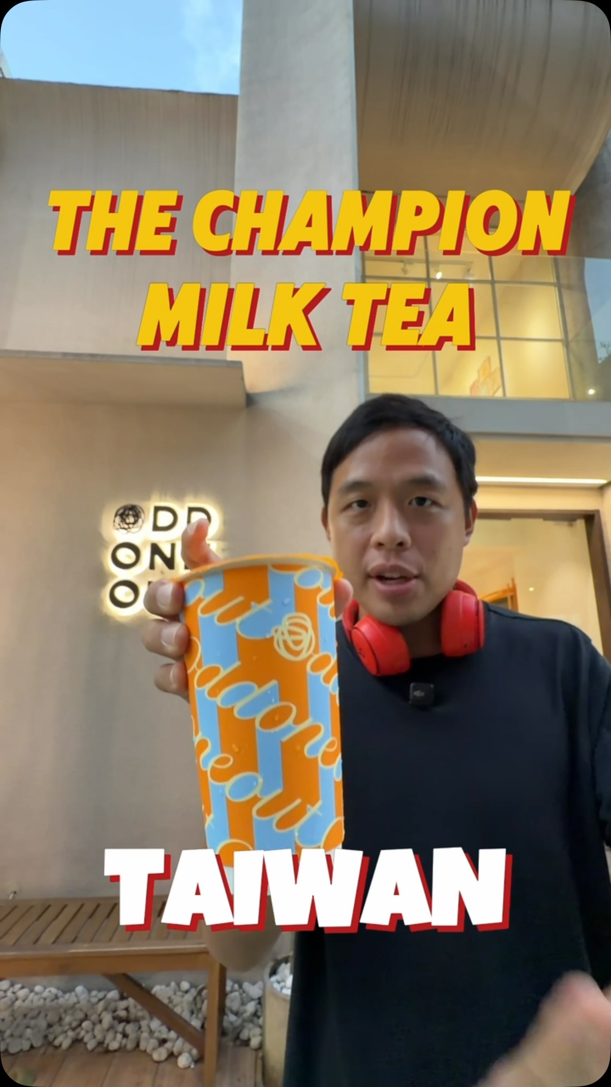 Odd One Out: Champion Milk Tea Shop in Taiwan