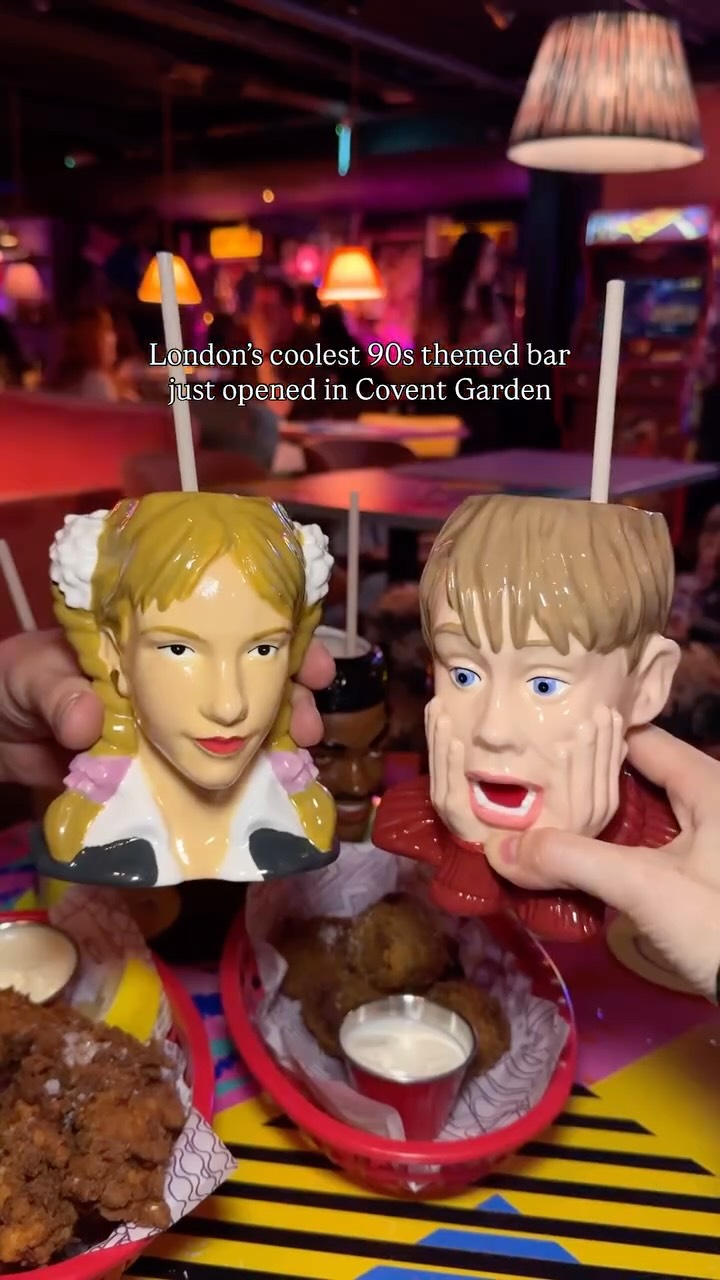 London Bar Recreates 90s Nostalgia With Themed Drinks