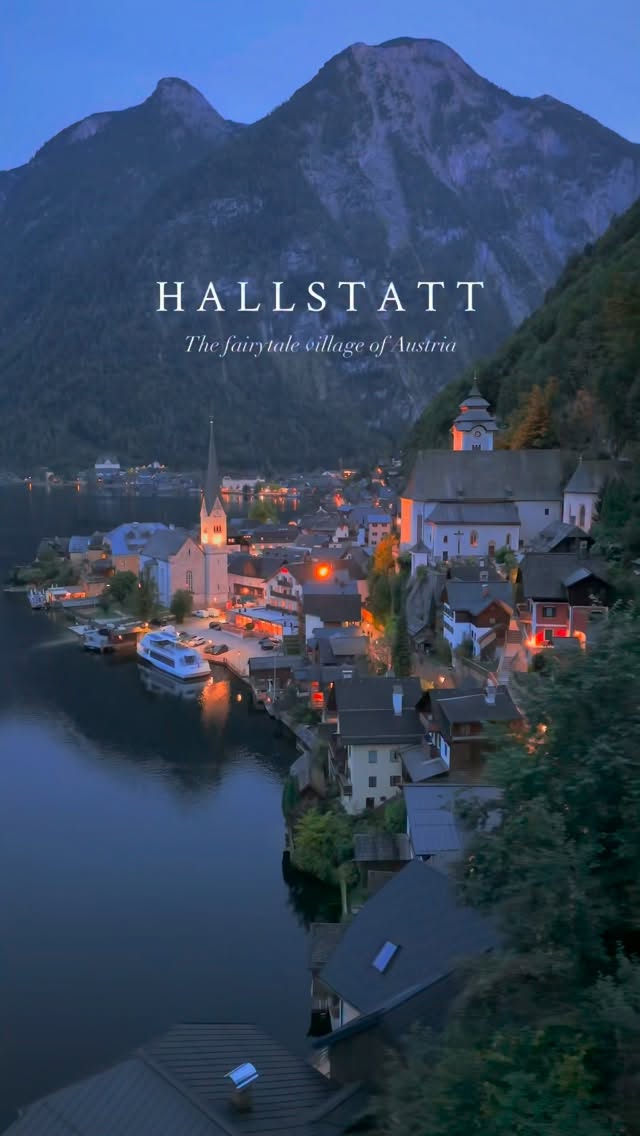 Fairytale Village by Hallstatt Lake