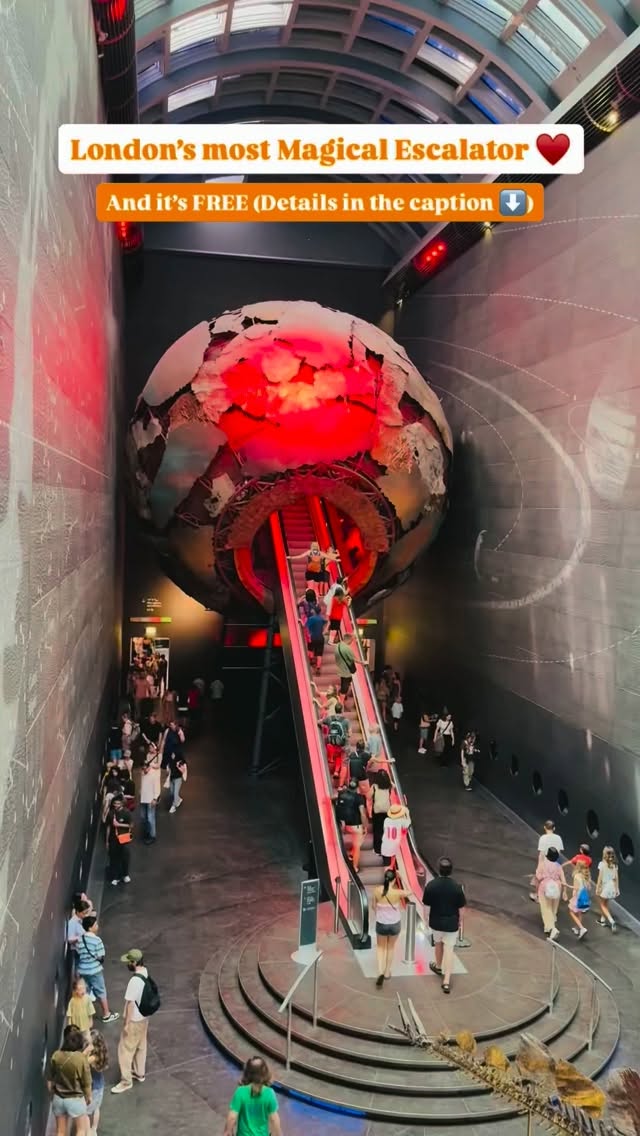 Natural History Museum's Magical Earth Escalator