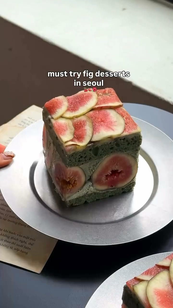 Ichi Seoul's Unique Fig Desserts