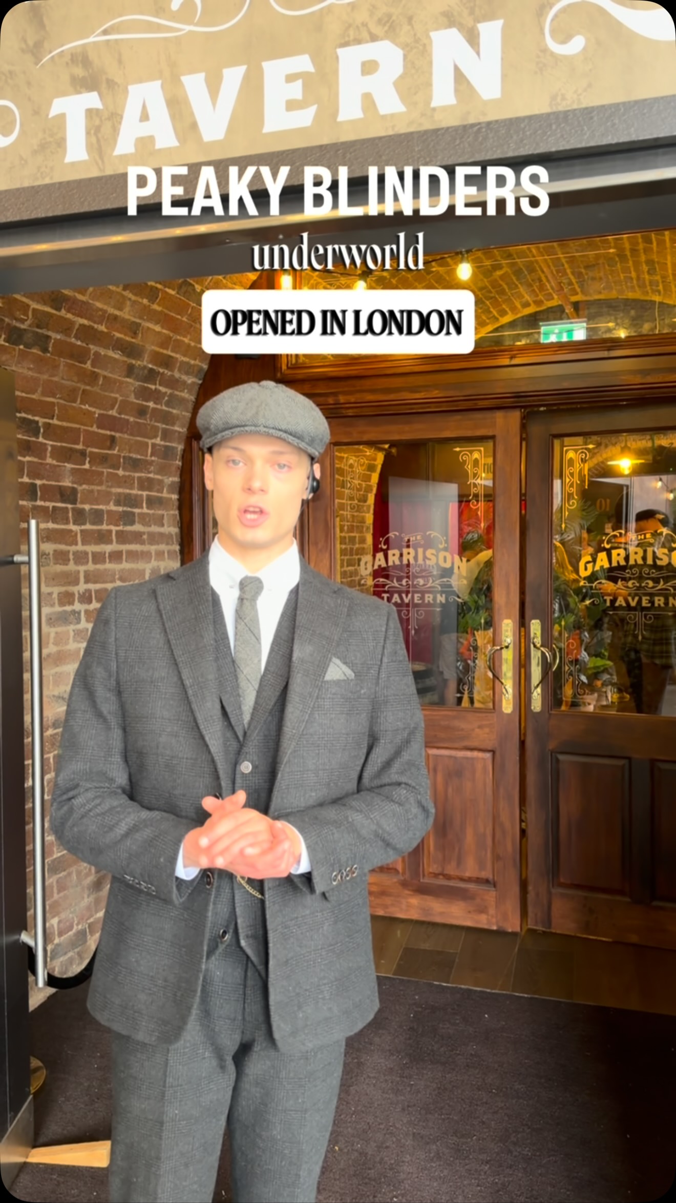 Peaky Blinders Immersive Experience At Garrison Tavern