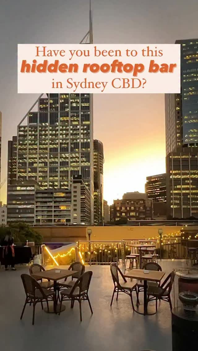 Hidden Rooftop Bar Above Historic Sydney Library