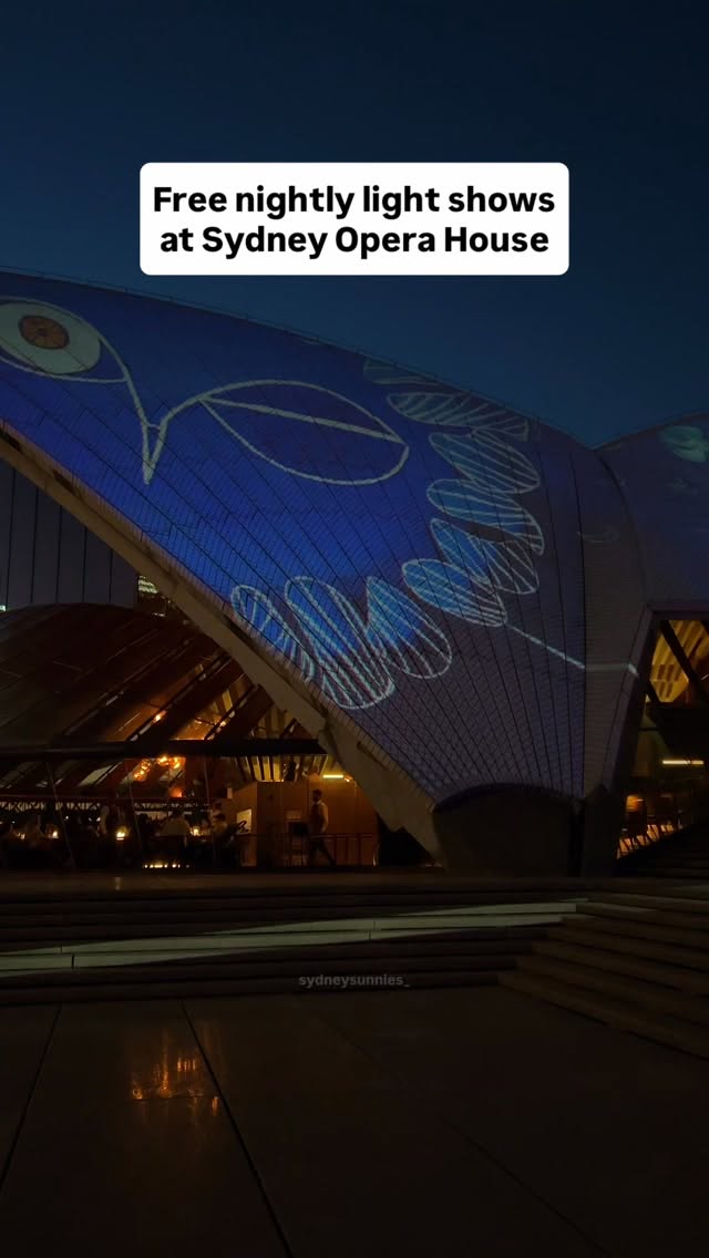 Sydney Opera House Light Show