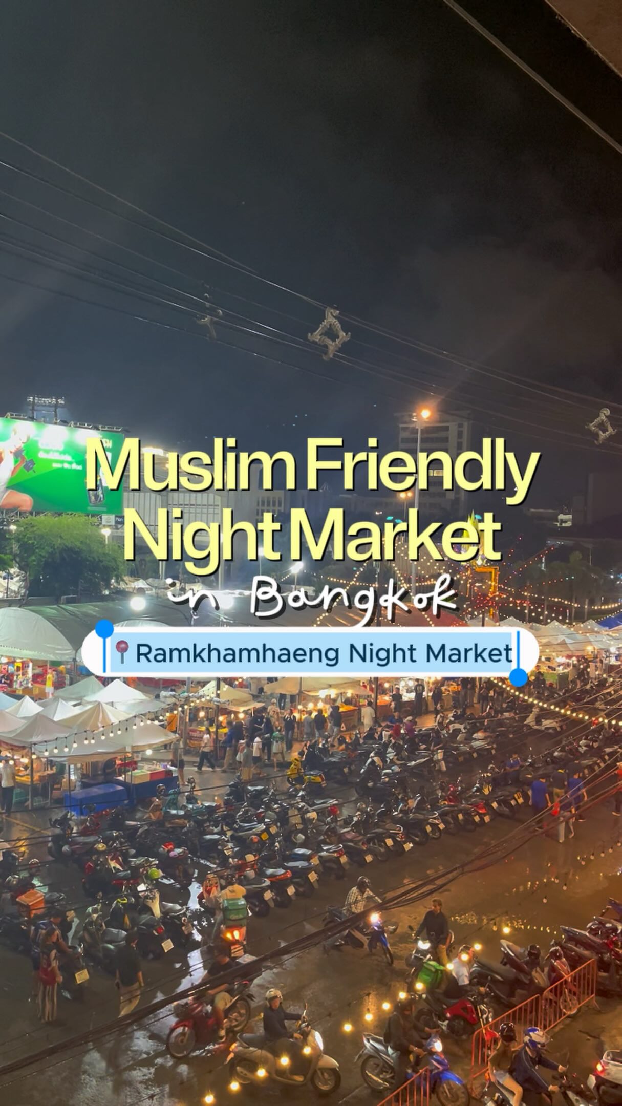 Bangkok Night Market Journey Via Boat and Halal Delights