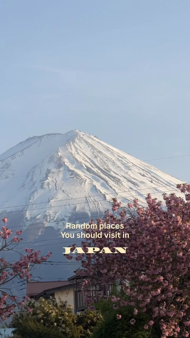 Japanese Landmarks And Natural Wonders