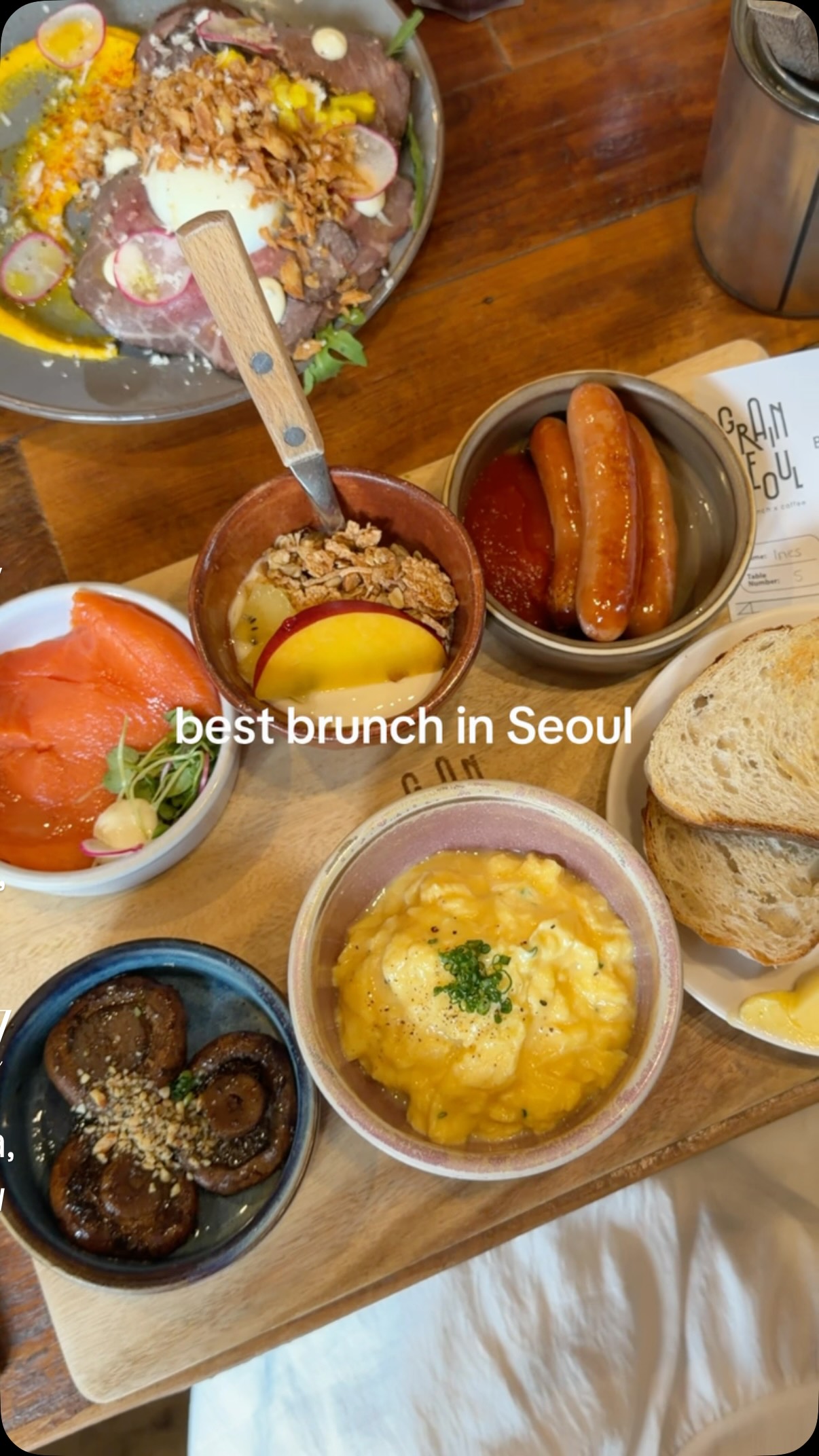 Grain Seoul: Customizable Brunch Creations