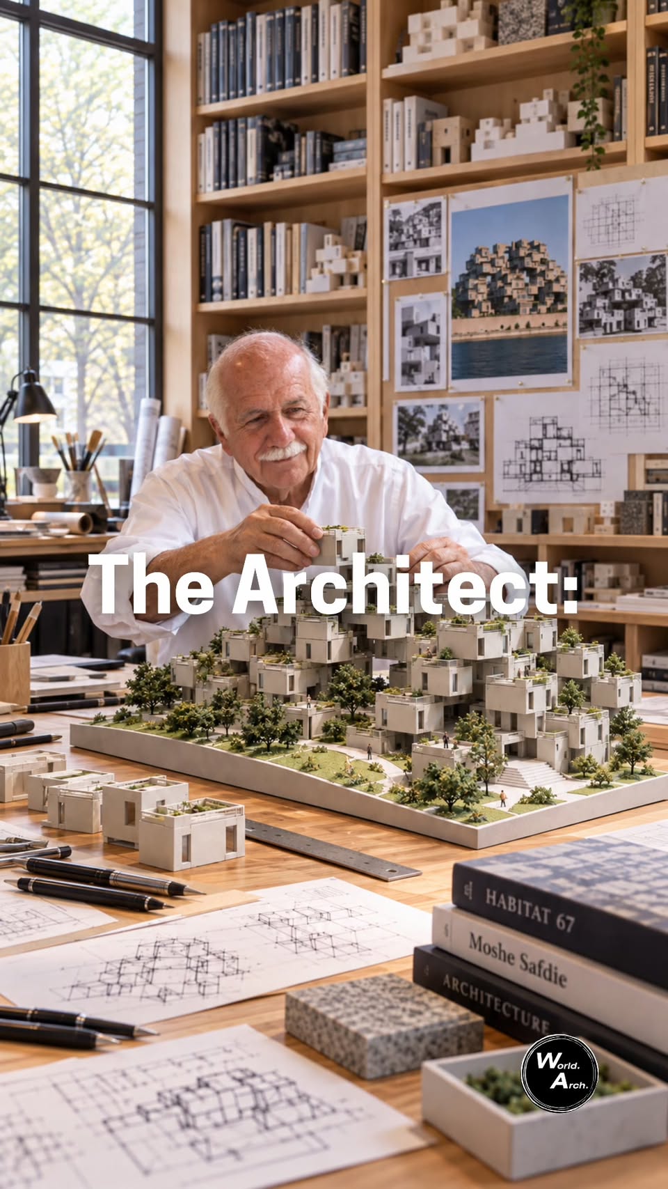 Moshe Safdie's Human Density Architecture