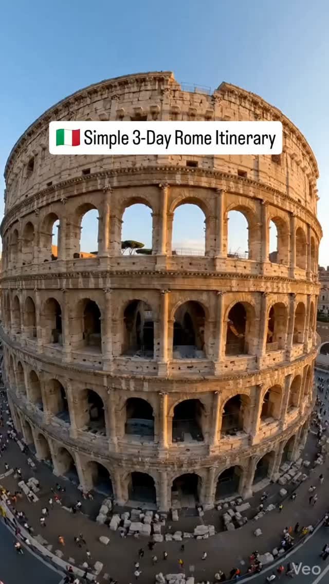Rome's Iconic Landmarks for a Three-Day Trip