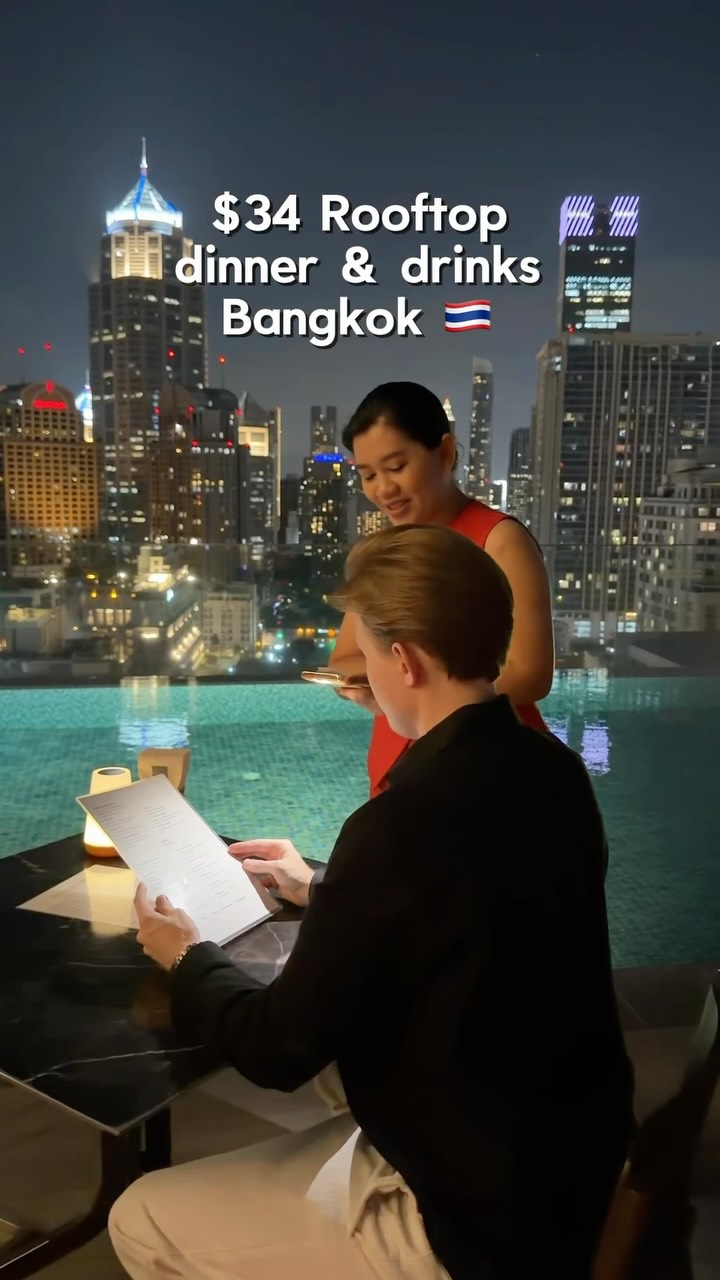 Bangkok Rooftop Dinner With City Views