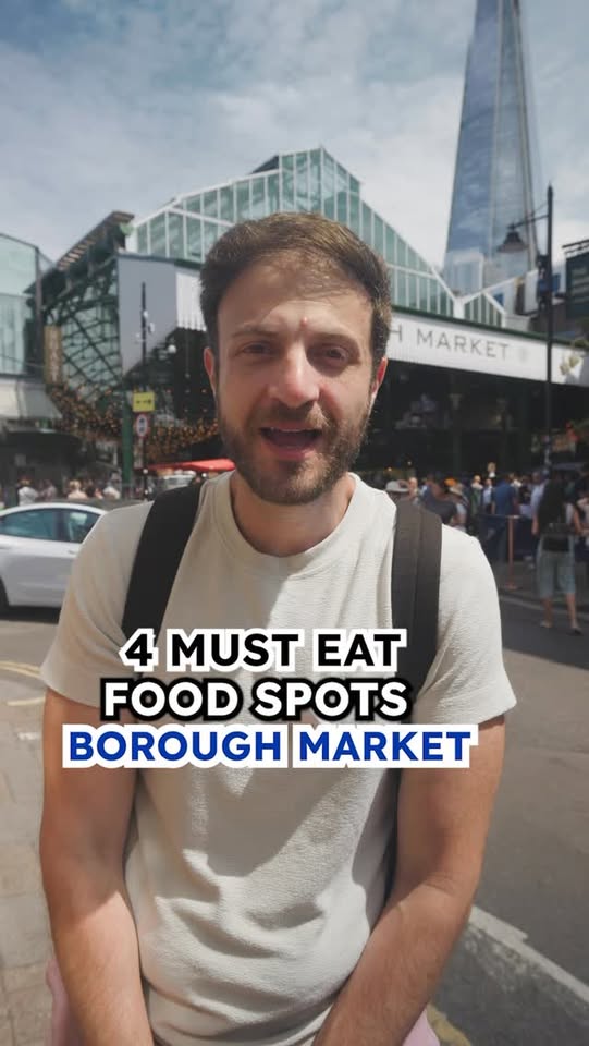 Must-Eat Food Spots At London's Borough Market