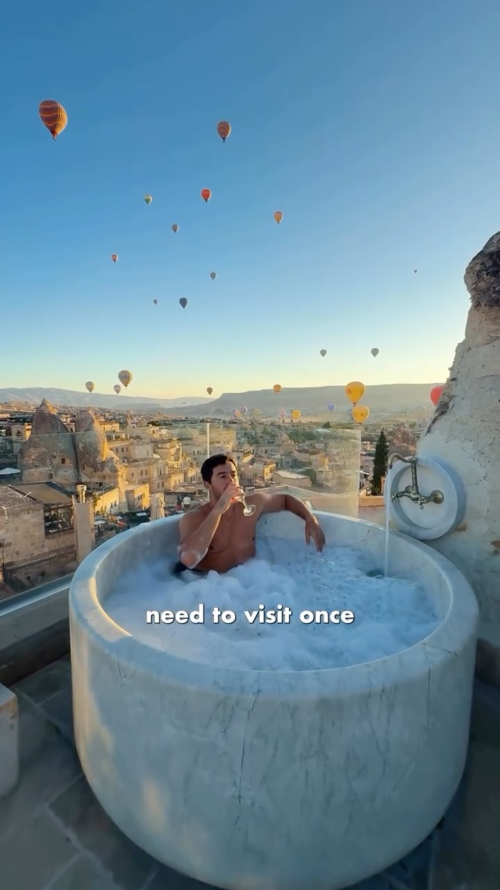 Cappadocia Cave Hotel With Rooftop Hot Tub
