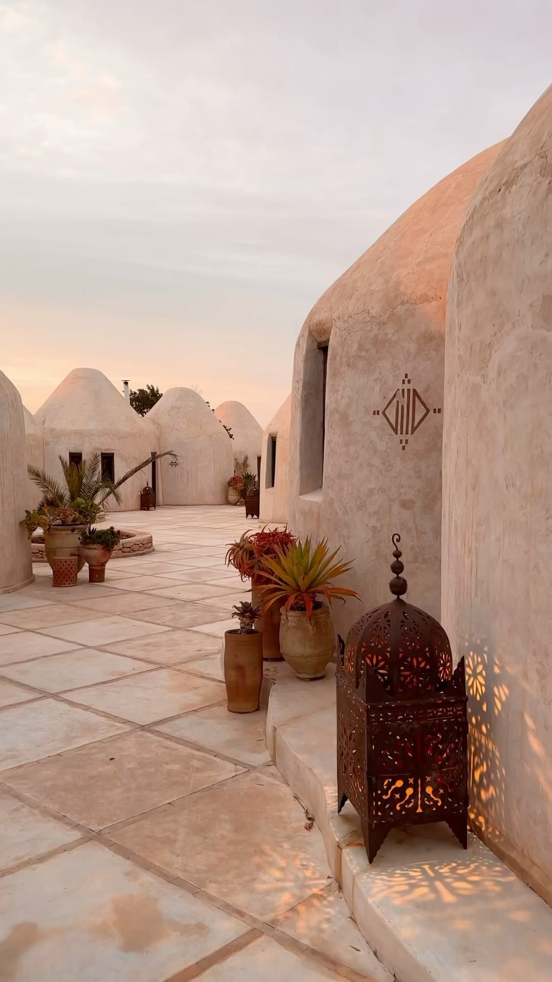 Moroccan Hotel Features Unique Domes